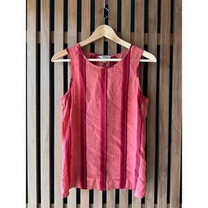 100% Silk Split Top - Size XS Lucky Brand